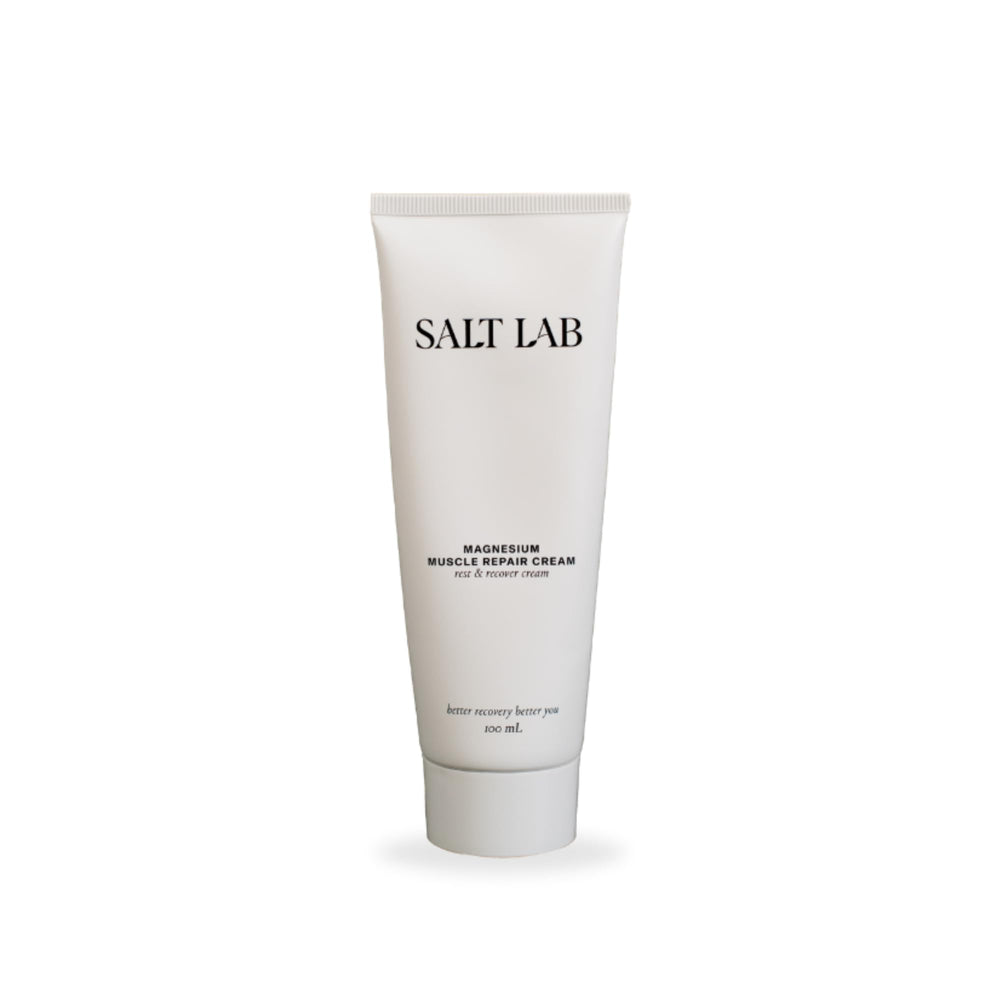 Salt Lab Magnesium Lotion bottle labeled 100 mL