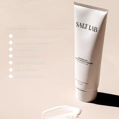 Athlete applying magnesium lotion to muscles for relief