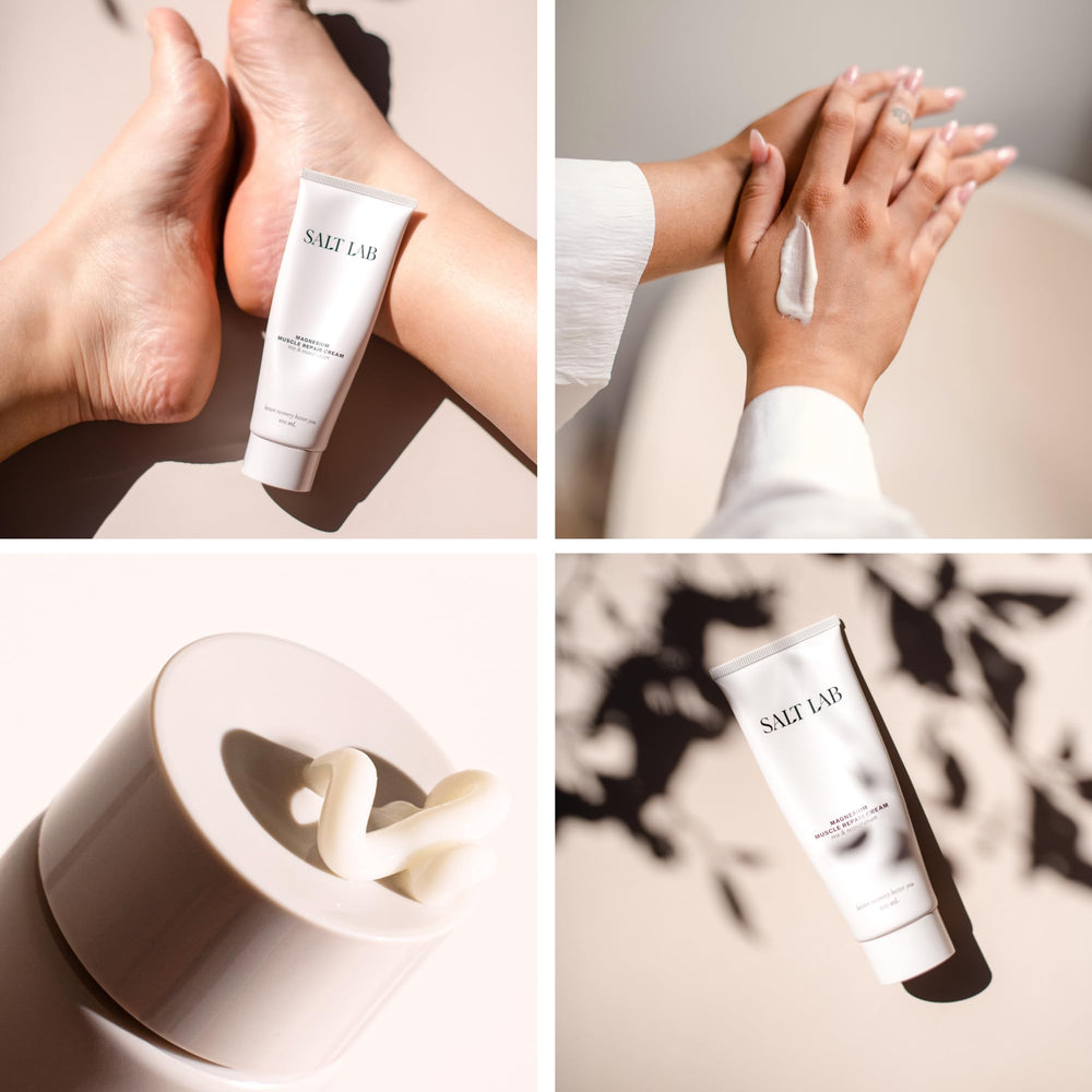 Salt Lab Magnesium Lotion packaging and label