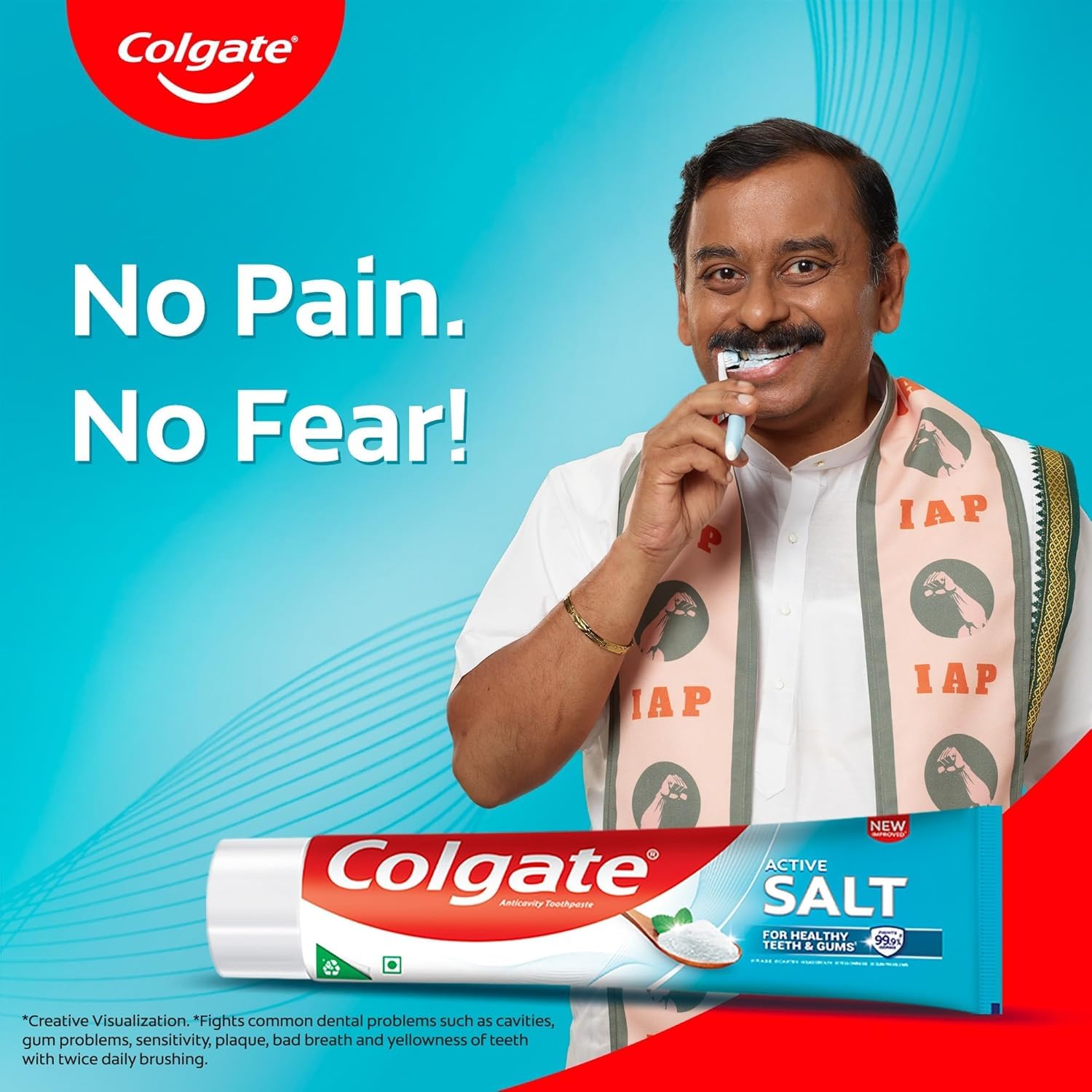 Ingredients: natural salt and mint