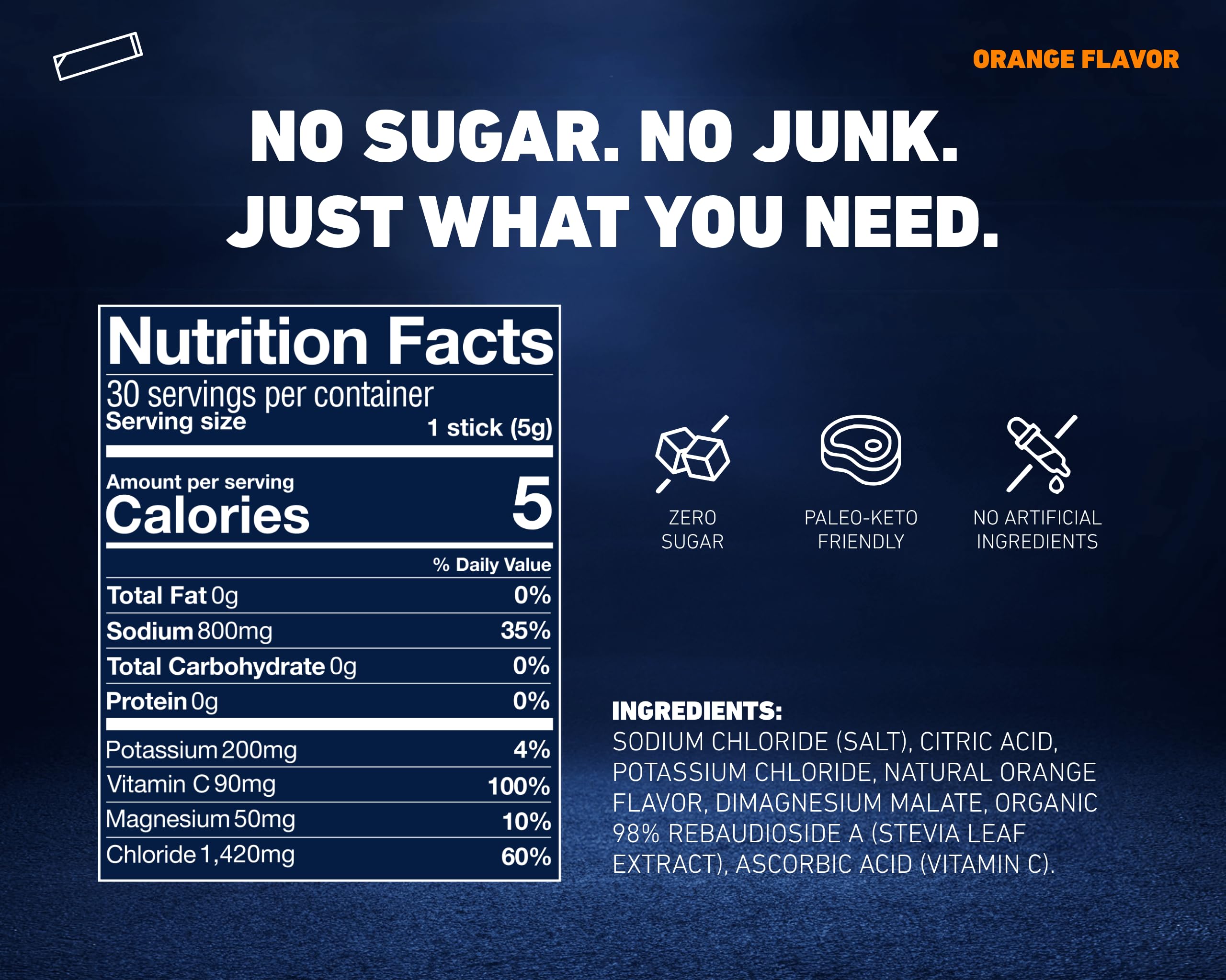 Saltivate Salty Orange electrolytes packet in a gym bag for on-the-go workouts