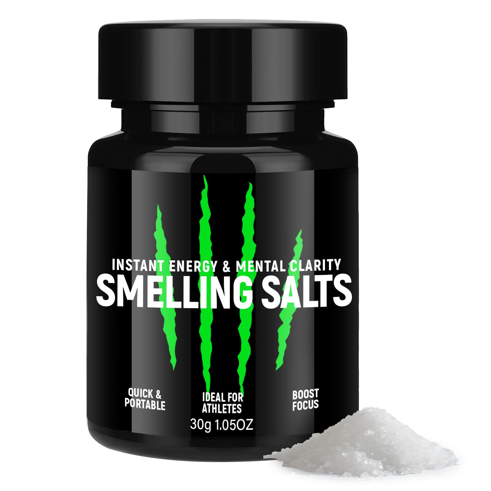 Athlete using smelling salts before hockey game for instant energy