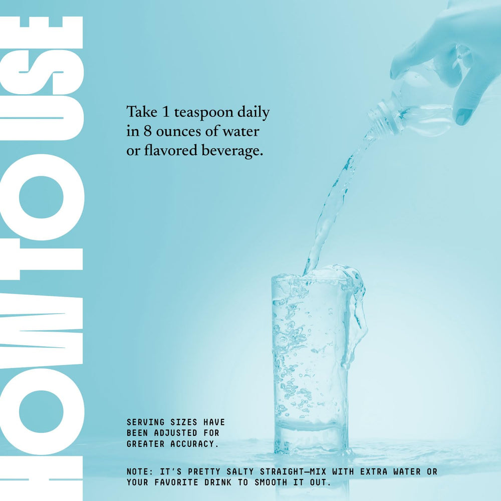 Keto-friendly SALTT Hydrate electrolyte drops