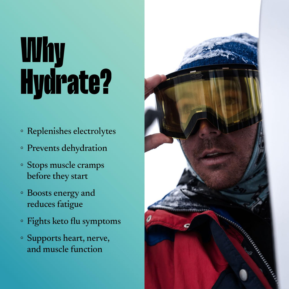 On-the-go use of SALTT Hydrate electrolyte drops