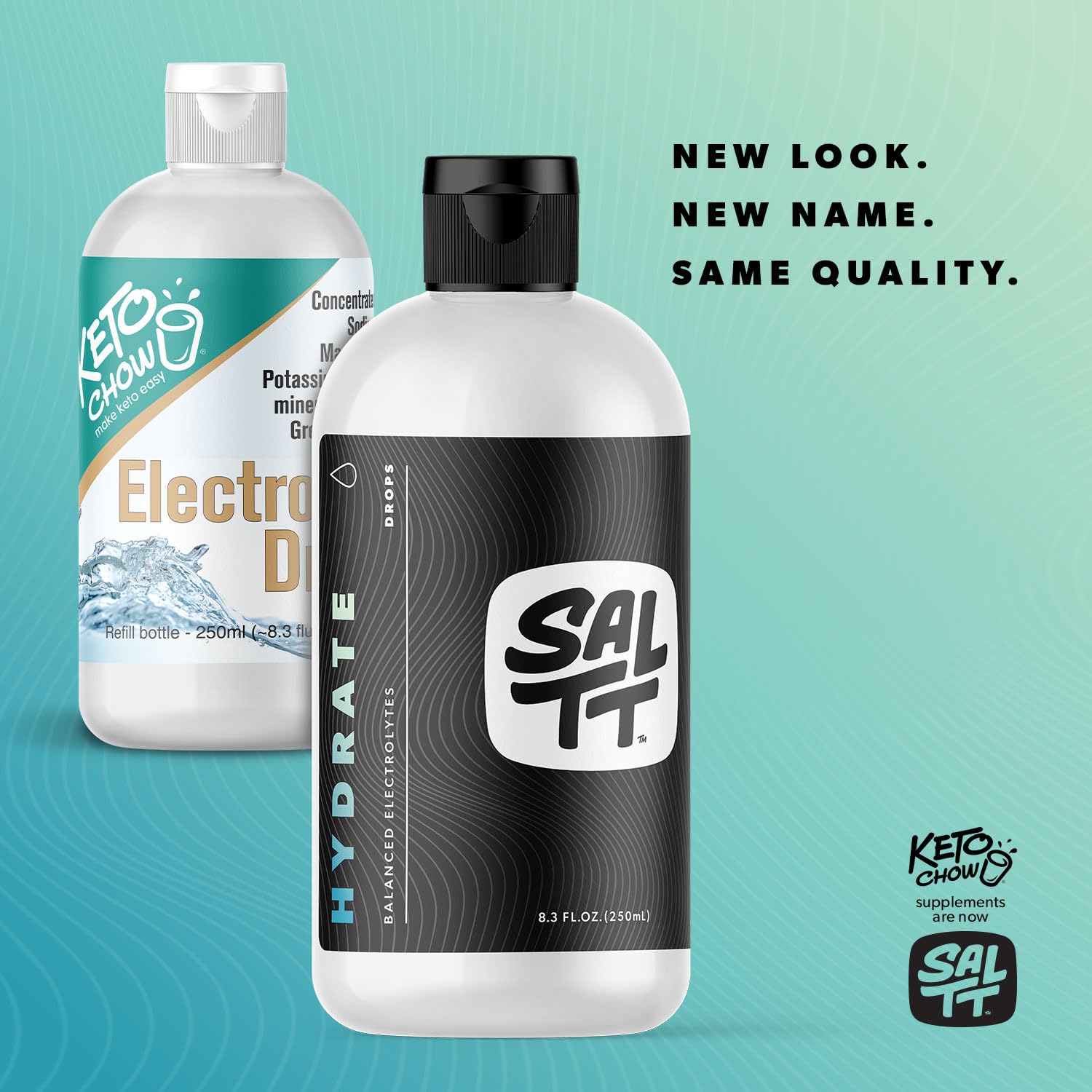 SALTT Hydrate electrolyte drops 4 oz dropper bottle