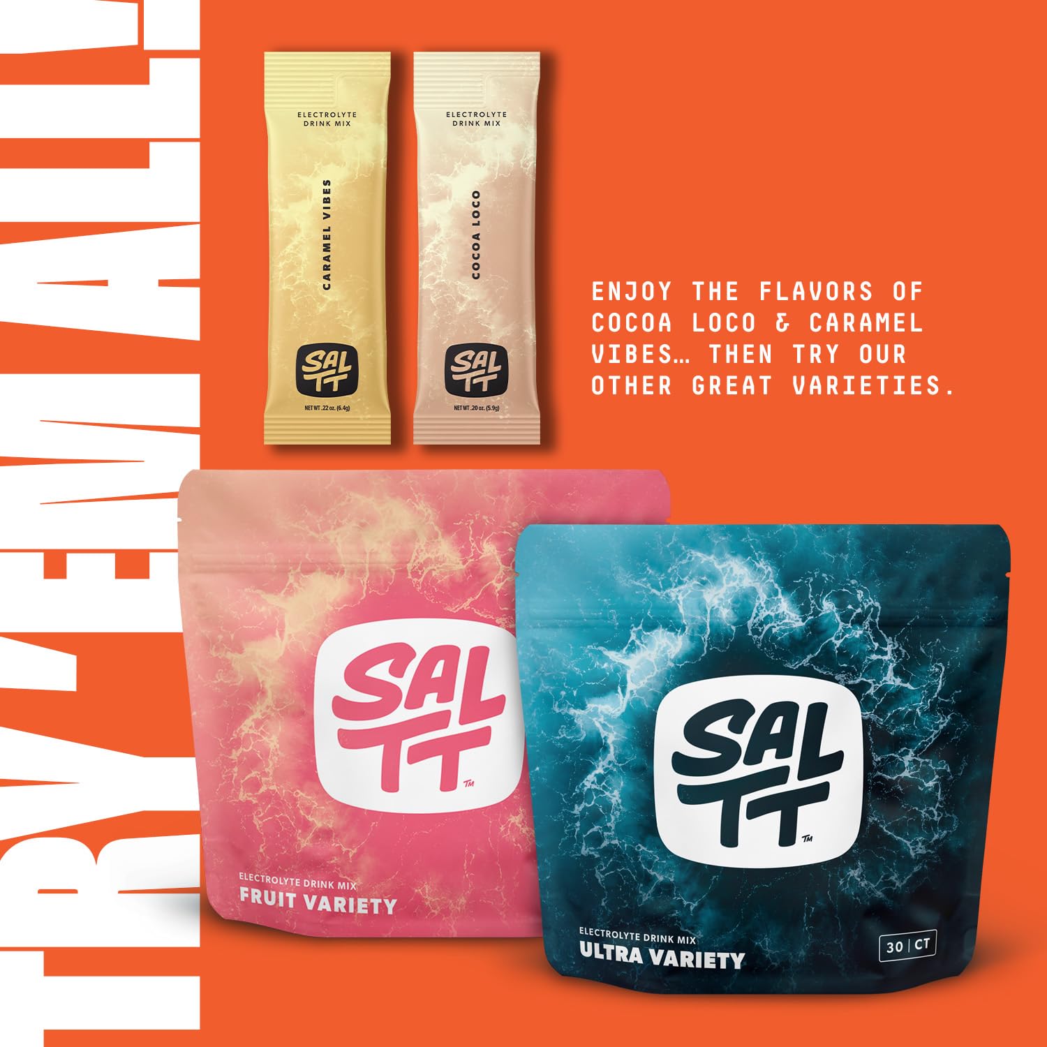 Made in USA stamp on SALTT packaging