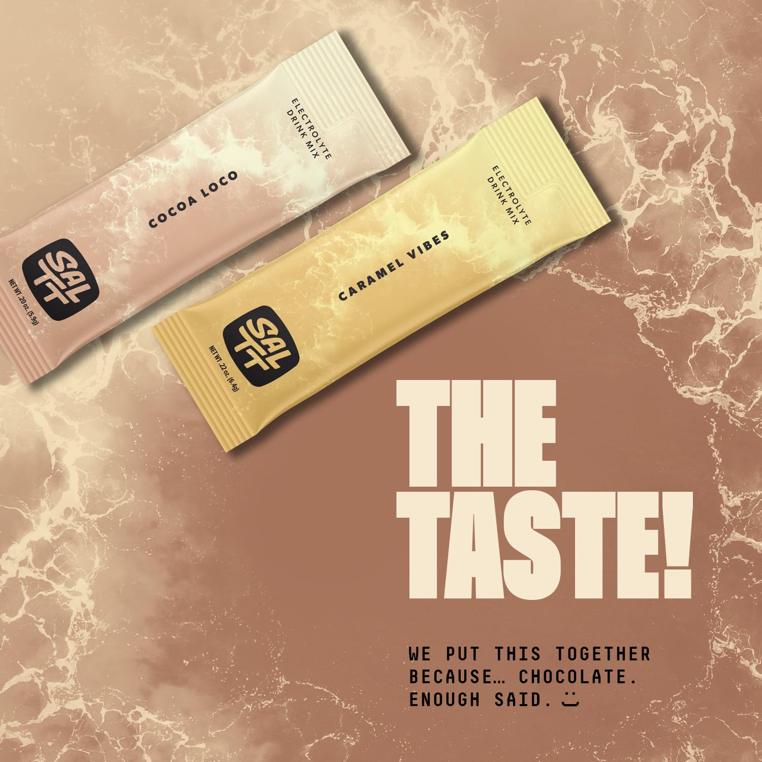 Nutrition facts sheet for SALTT electrolytes