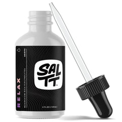 SALTT Relax Magnesium Drops 120 ml bottle with dropper