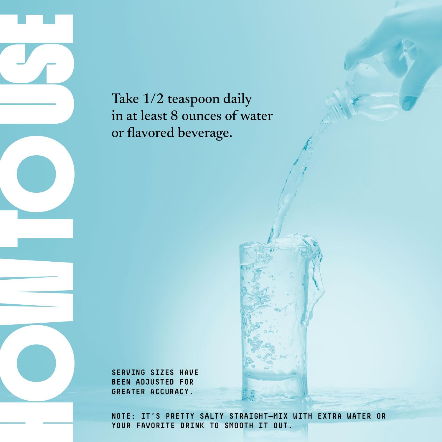 Close-up of SALTT Relax Magnesium Drops label