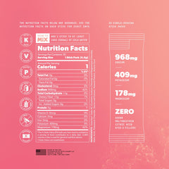 SALTT Electrolytes 30-pack Fruit Variety Pack back view