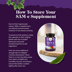 Liver detox support with Sam-E 200mg