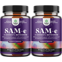 Bottle of Sam-E 200mg mood support supplement