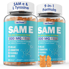 Bottle of SAM-e & L-Tyrosine Gummies, 800 mg