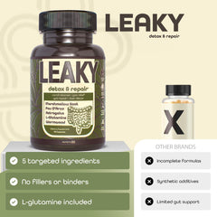 Product label highlighting vegan, non-GMO, plant-based formula