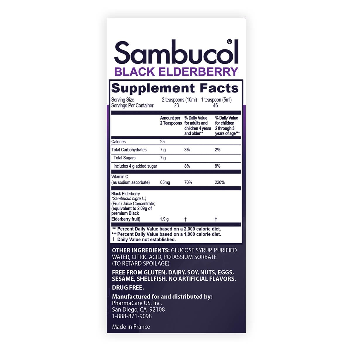 The original Sambucol elderberry brand history