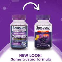 Sambucol Gummies bottle angled left