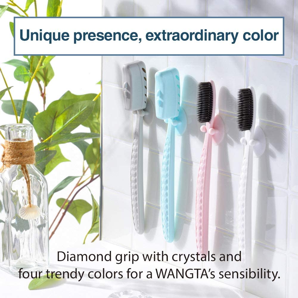 Diamond grip with crystals in five colors