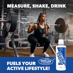 SAN L-Carnitine 3000 label emphasizes no artificial dyes