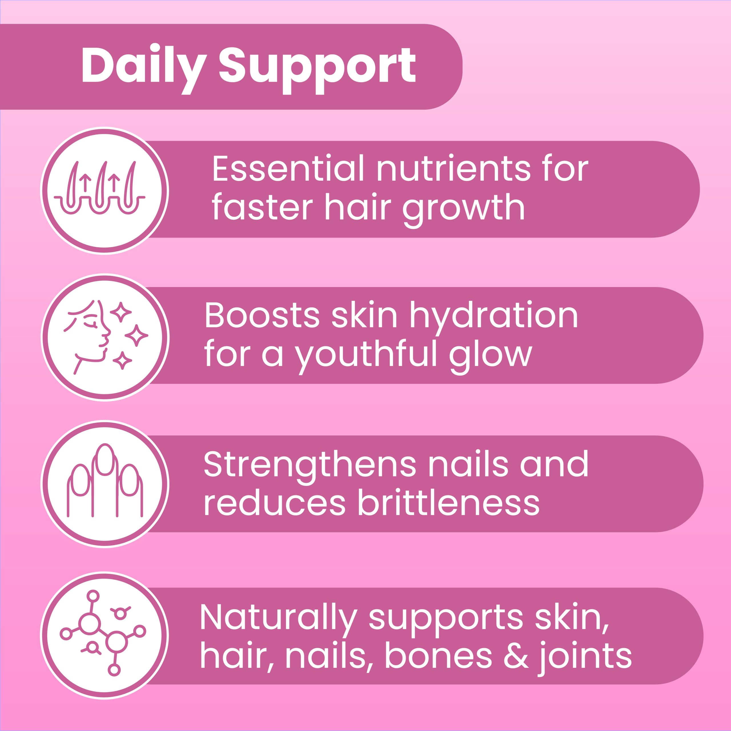 Collagen pills in a small dish