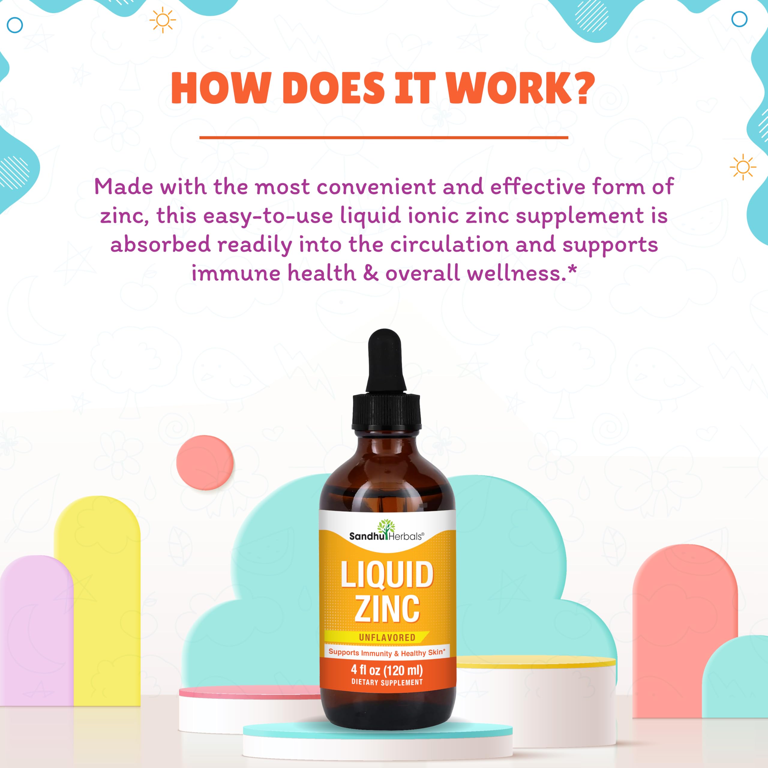 Zinc drops are gluten-free, dairy-free, and soy-free