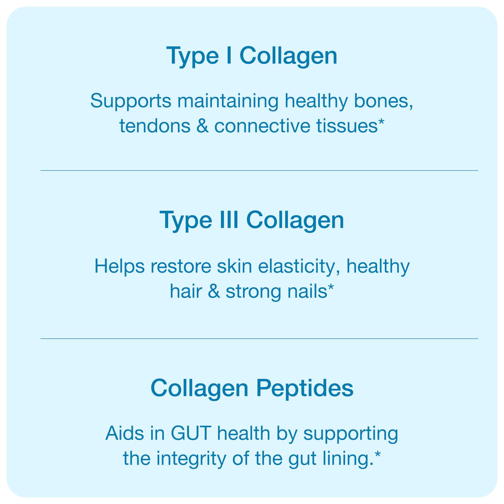 Smoothie prepared with collagen powder
