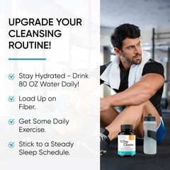 Sandhu's 15 Day Gut Cleanse capsules bottle