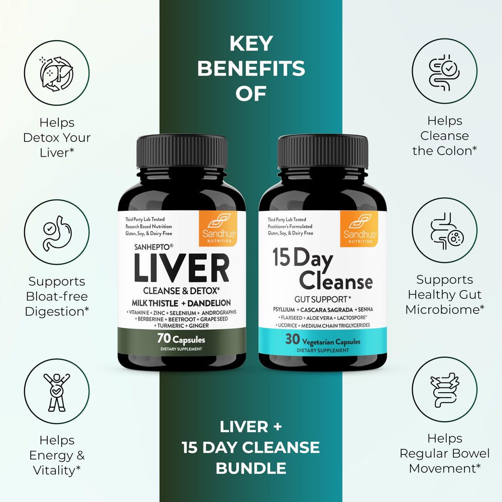 Herbal ingredients associated with liver and gut support