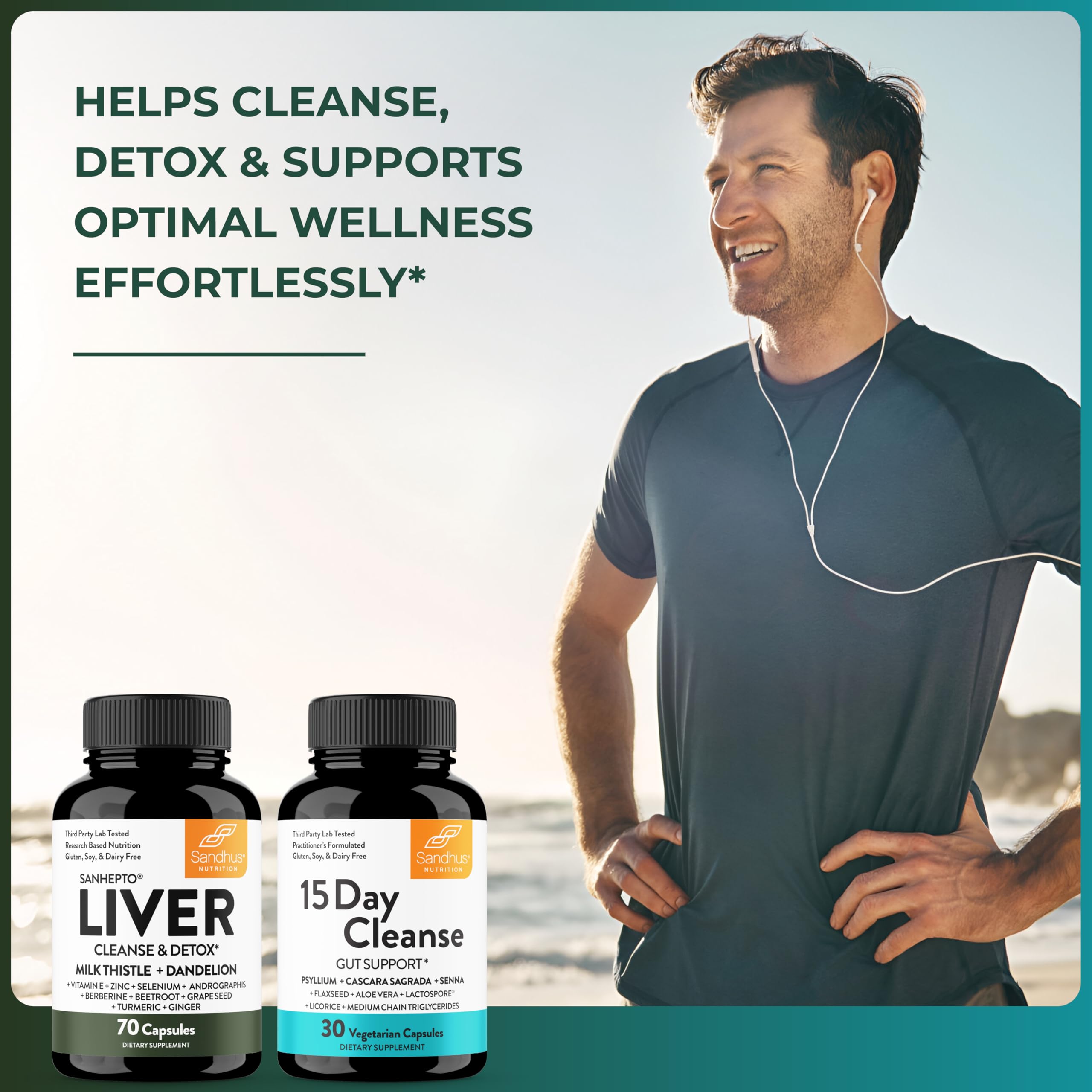 Product packaging with non-GMO, gluten-free icons