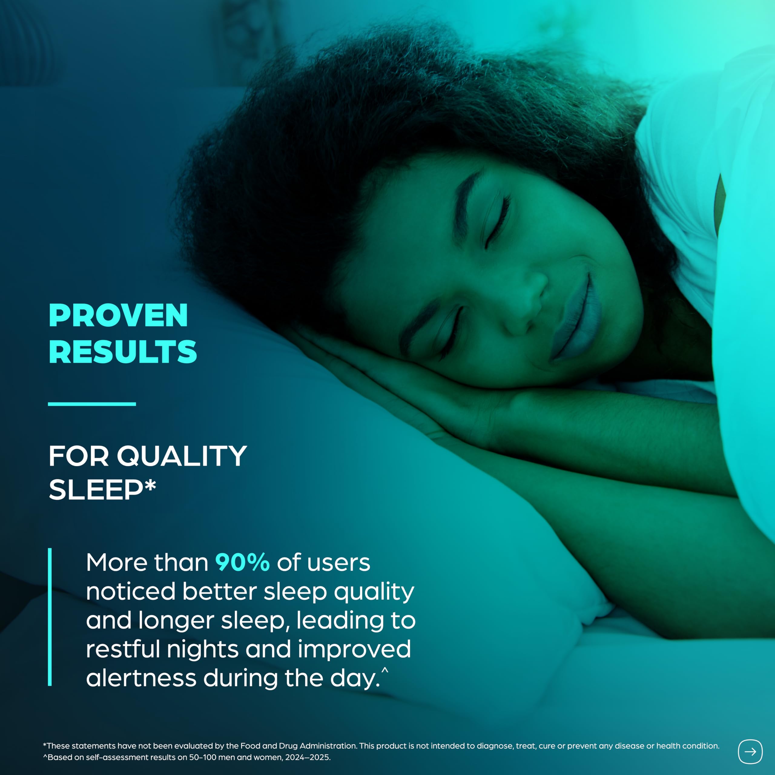 Benefits graphic: sleep, relaxation, muscle health and immune support