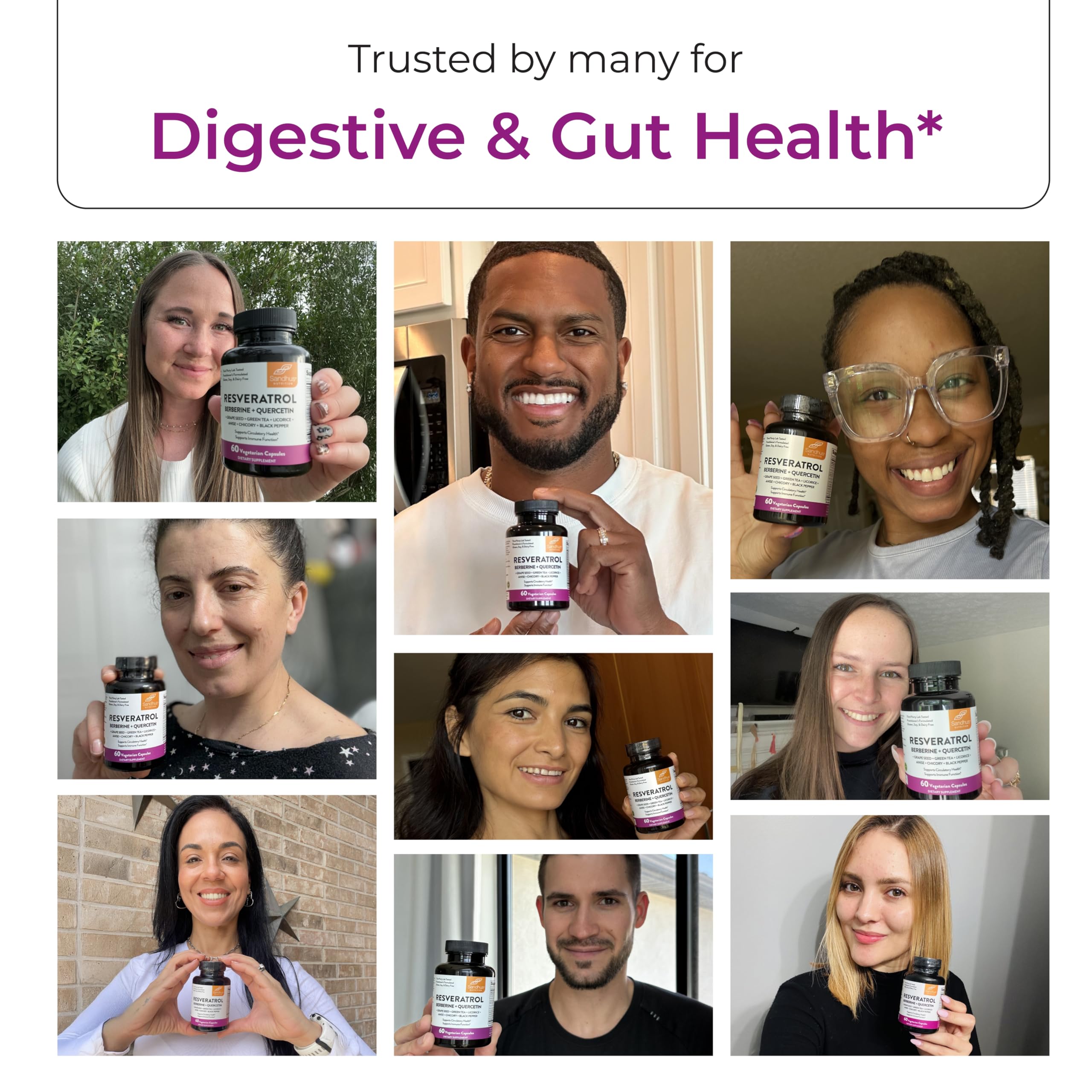 Product packaging label and directions on bottle