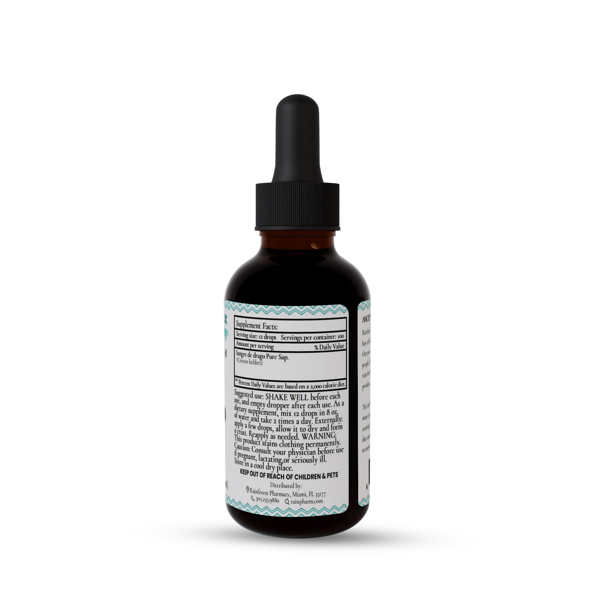 Dropper bottle of Sangre de Drago dragon's blood sap