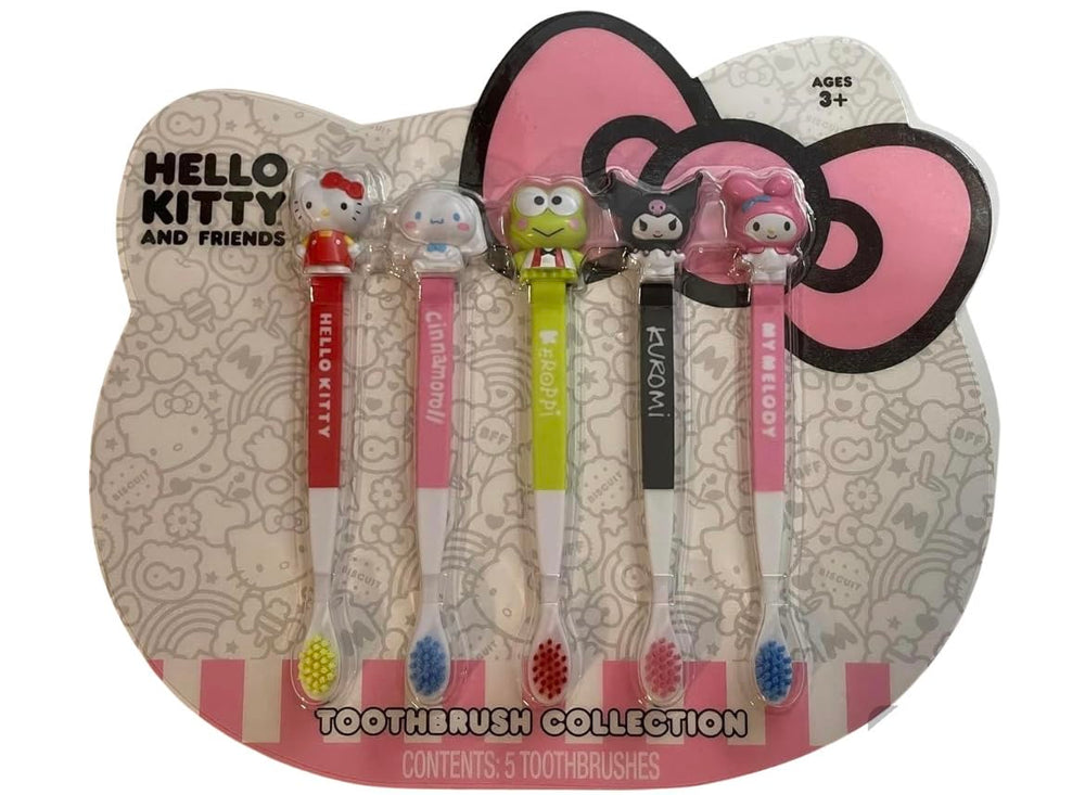 Hello Kitty character toothbrush from the SANRIO Hello Kitty and Friends collection
