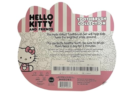 My Melody character toothbrush with reusable eco-friendly design