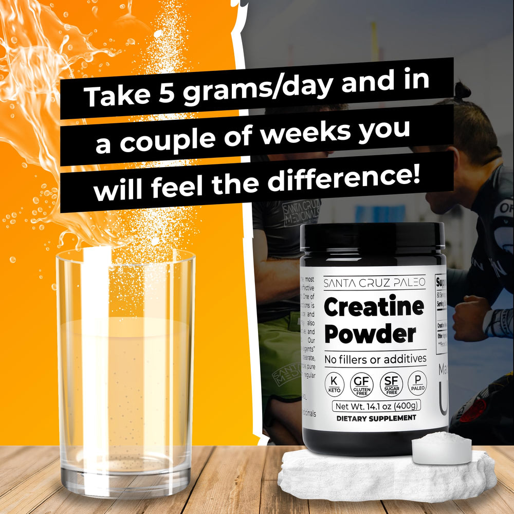 Creatine Monohydrate ingredients label