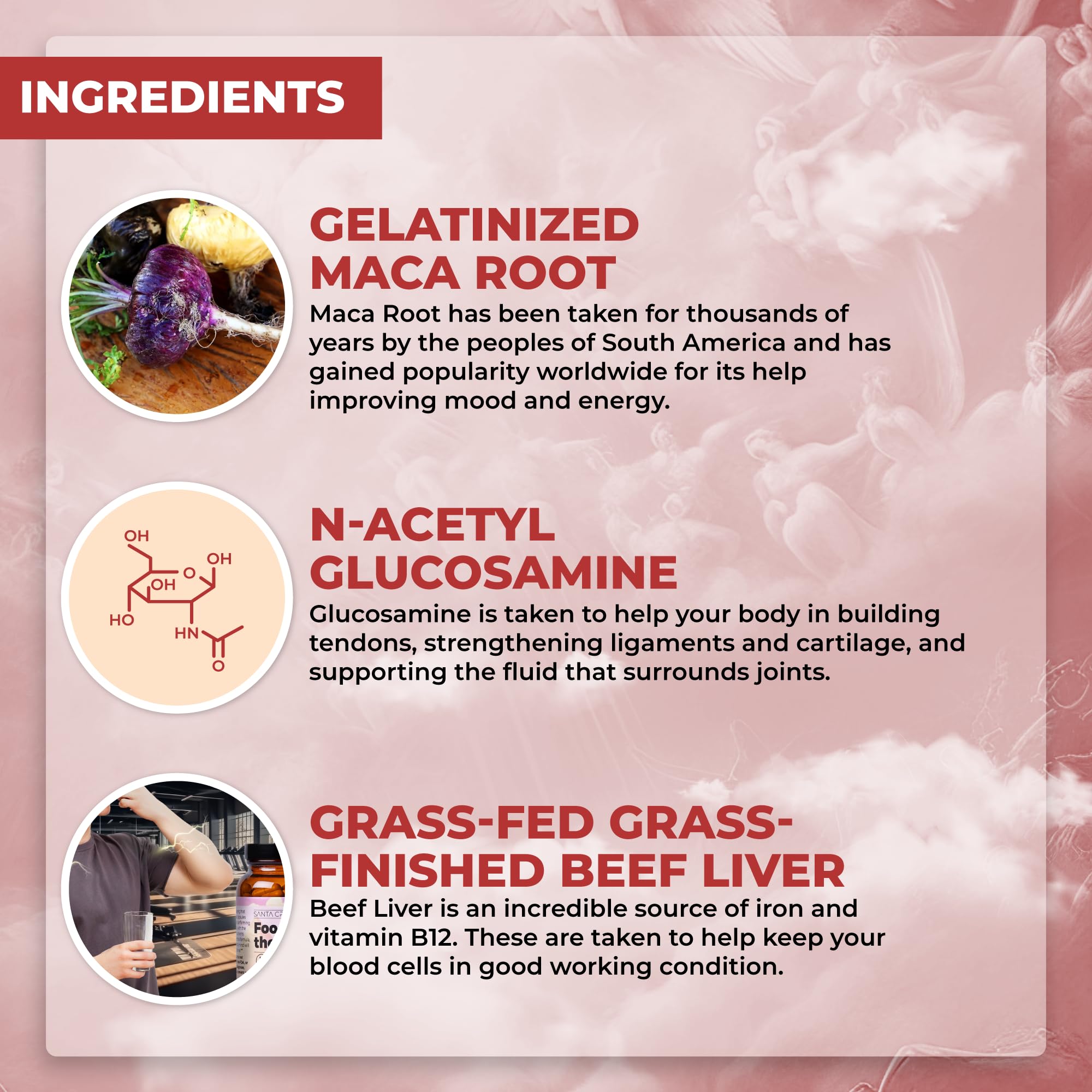 Beef colostrum supplement component
