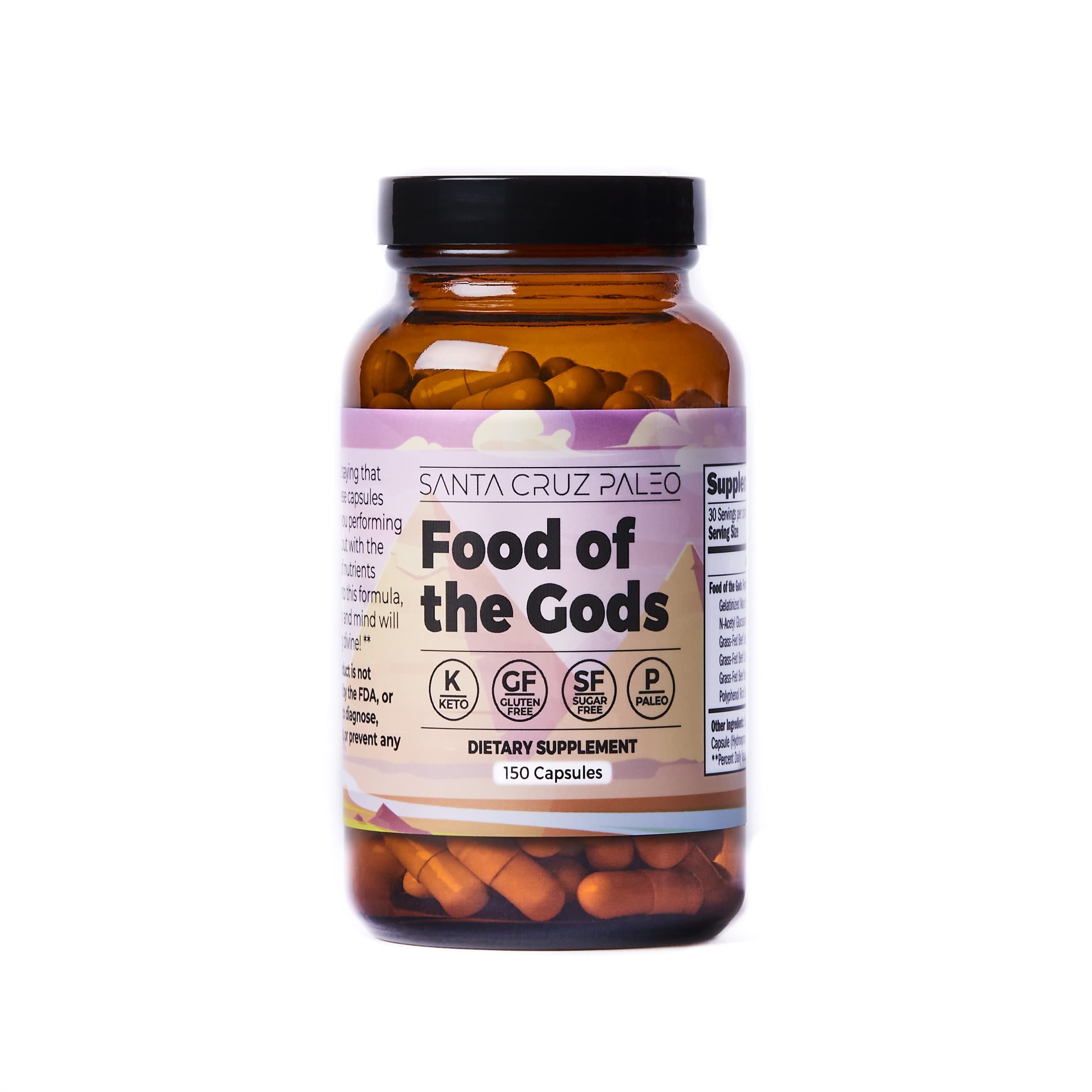 Grass-fed beef liver supplement image