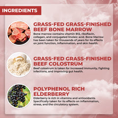 Grass-fed bone marrow supplement image