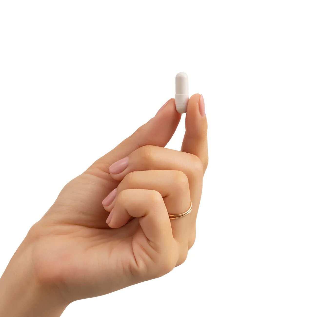 Close-up of Santo Remedio Nopal bottle with 180 capsules