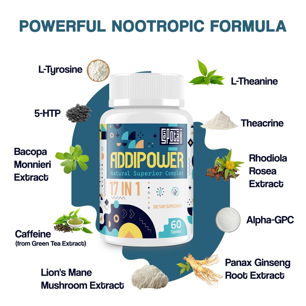 L-Tyrosine and L-Theanine among Sapotax ingredients