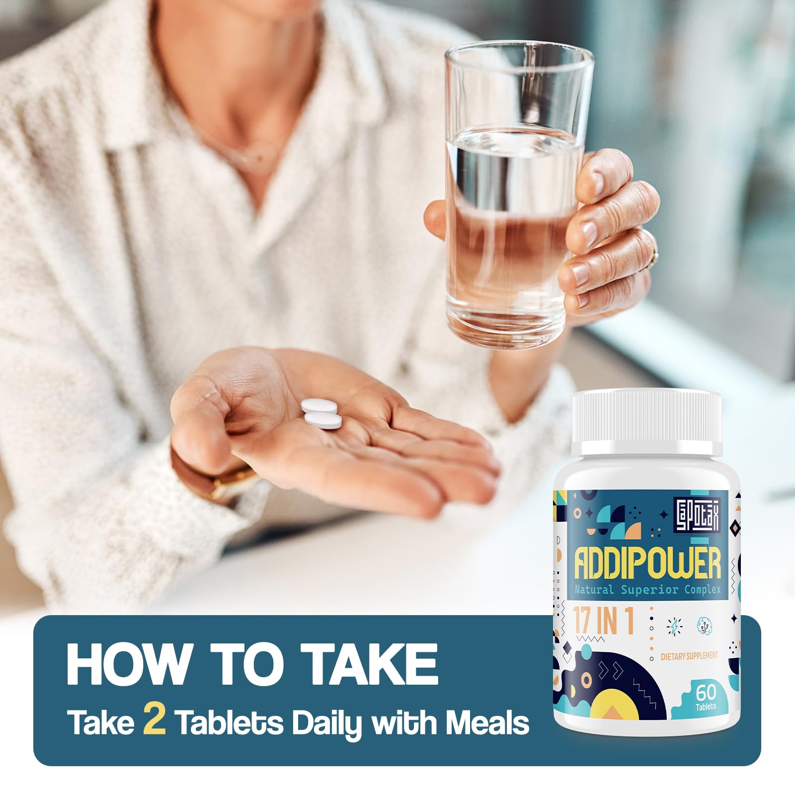 Supplement facts and ingredients panel for Sapotax