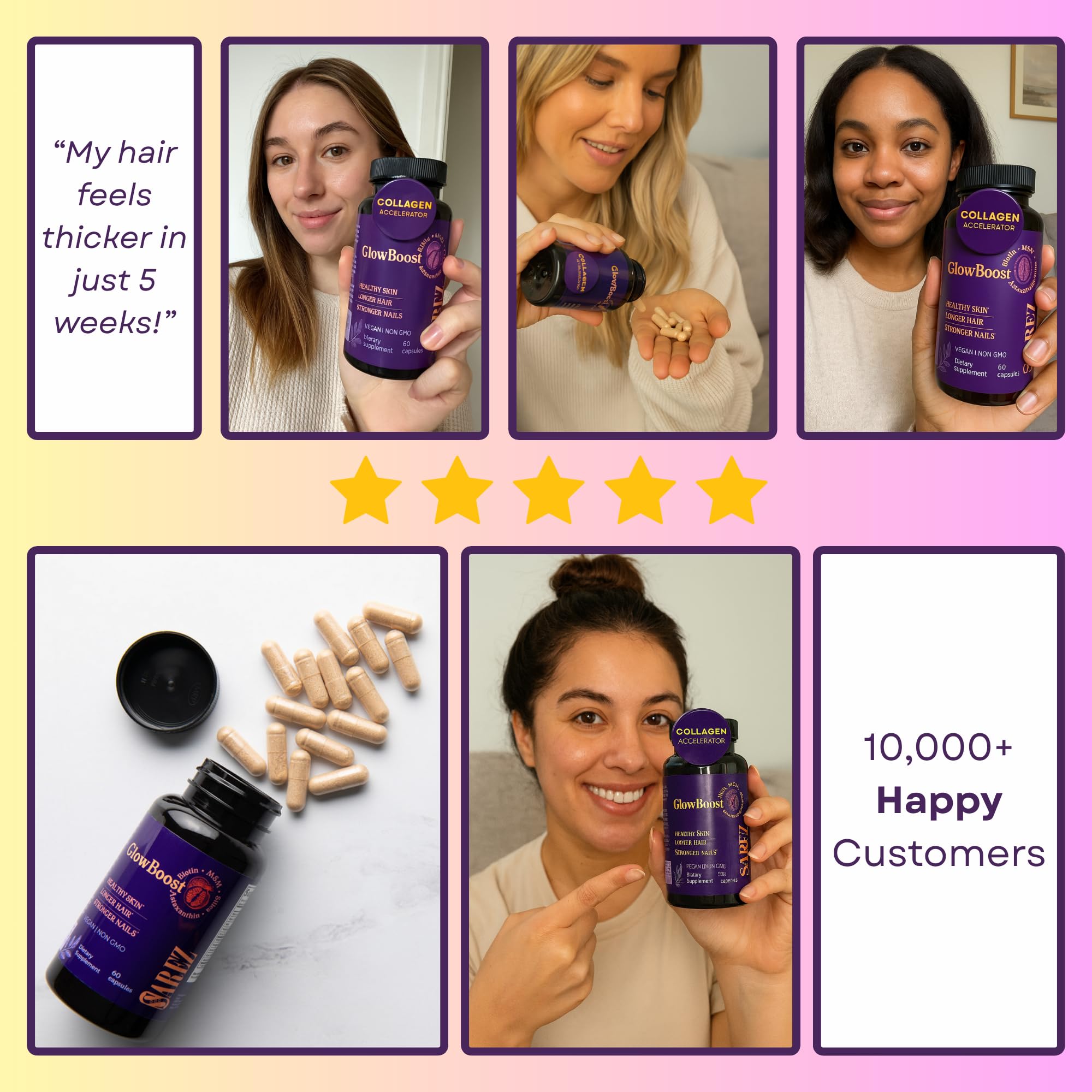 Illustration showing improved skin elasticity