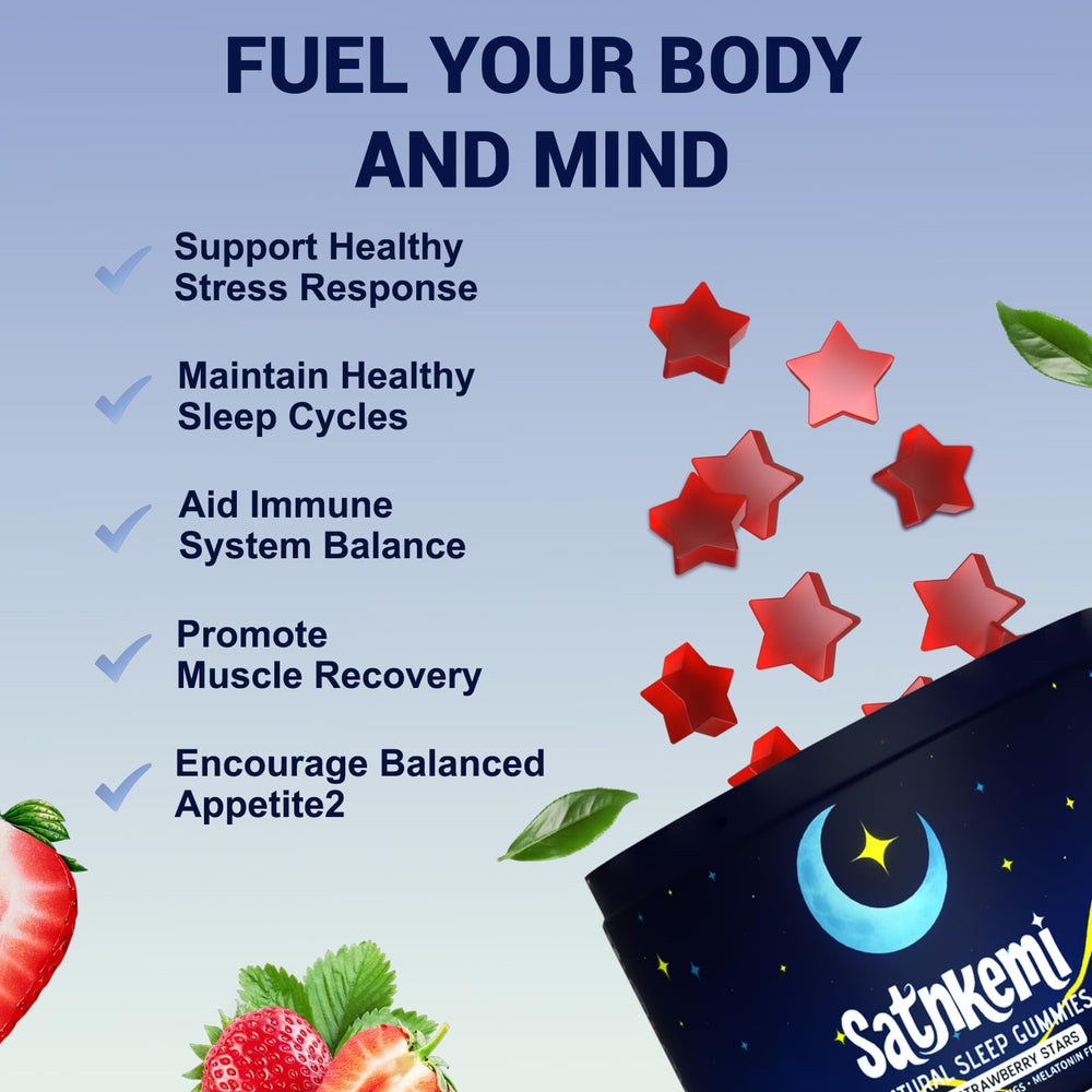 L-Theanine and Magnesium ingredients in Satnkemi Sleep Gummies