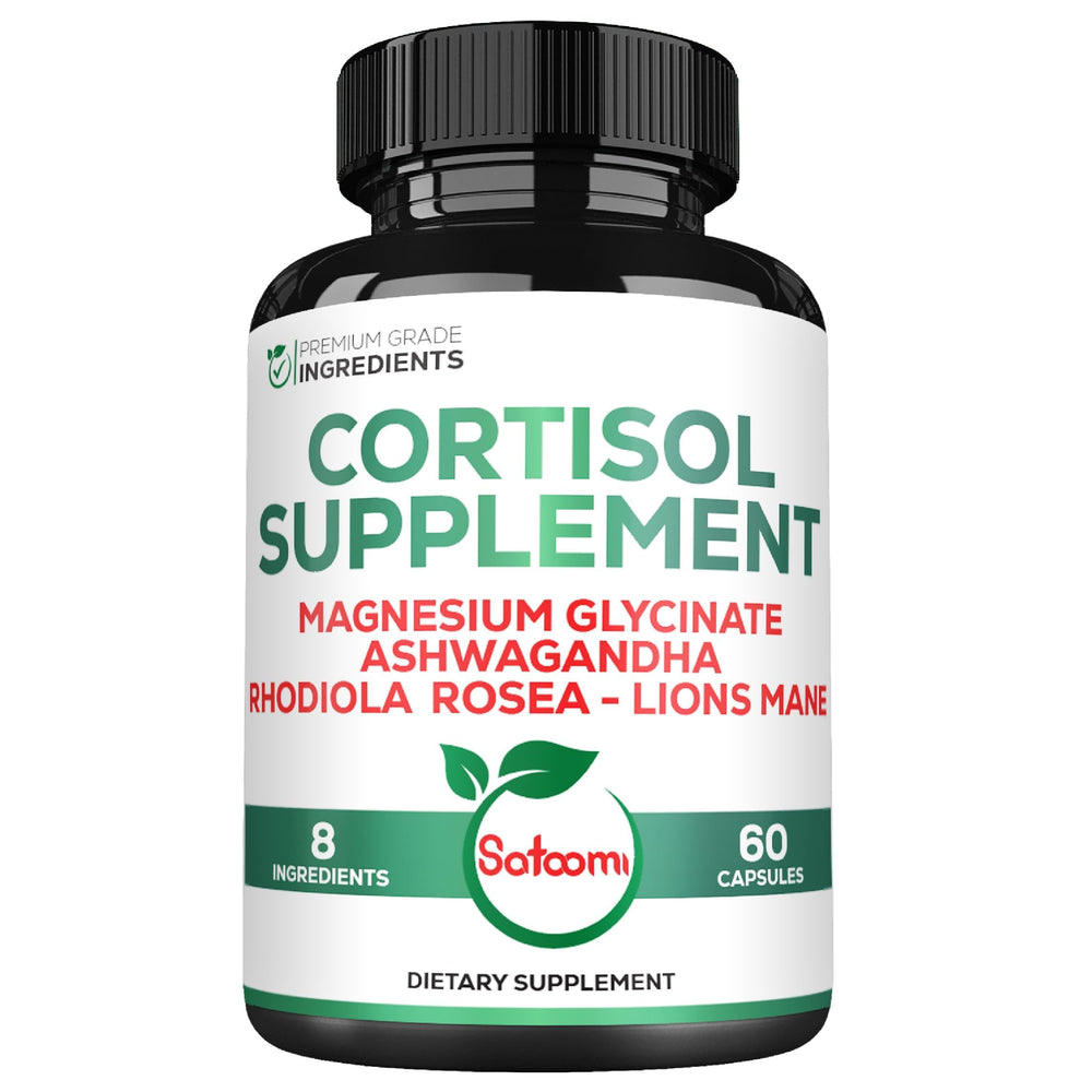 Satoomi 8in1 Cortisol Manager bottle hero image