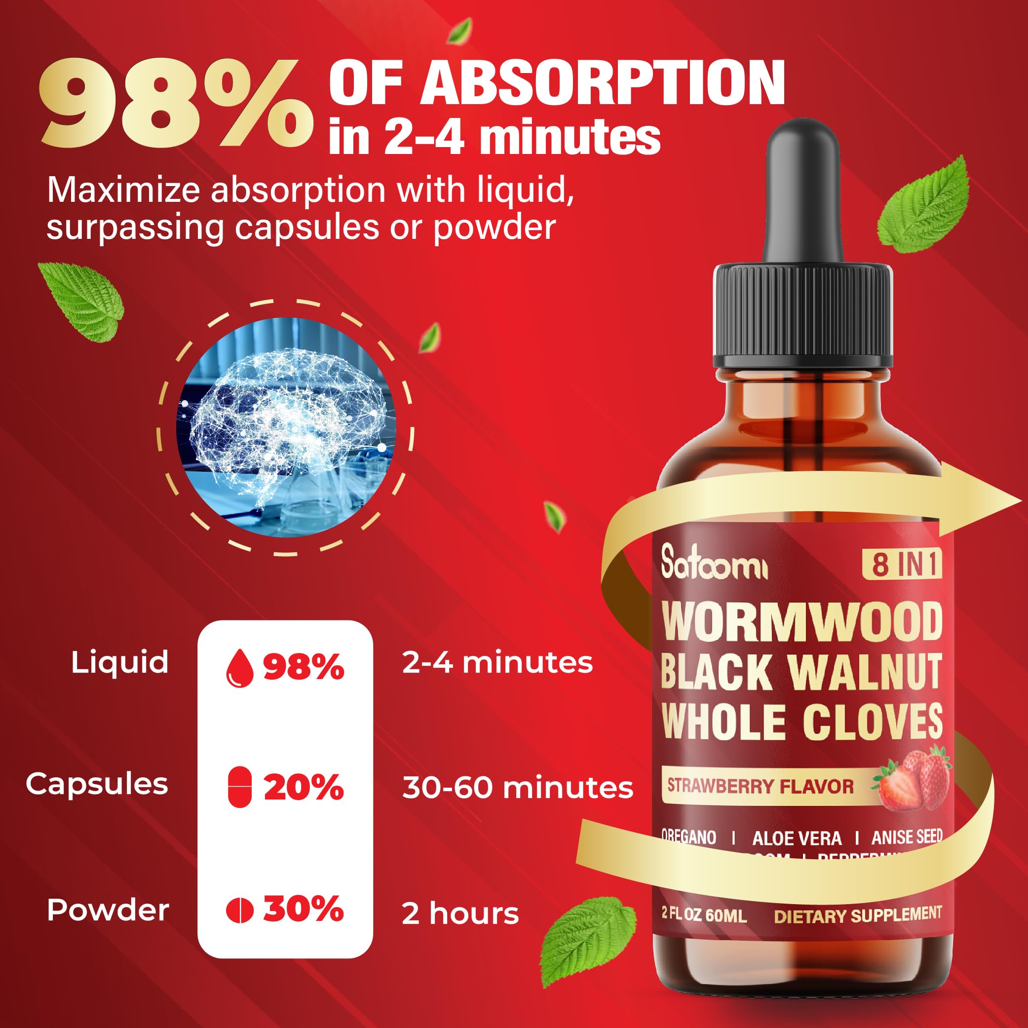 Vegan, non-GMO supplement for digestive health and immune support