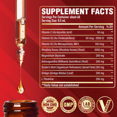 Dropper dispensing Rhodiola Rosea tincture