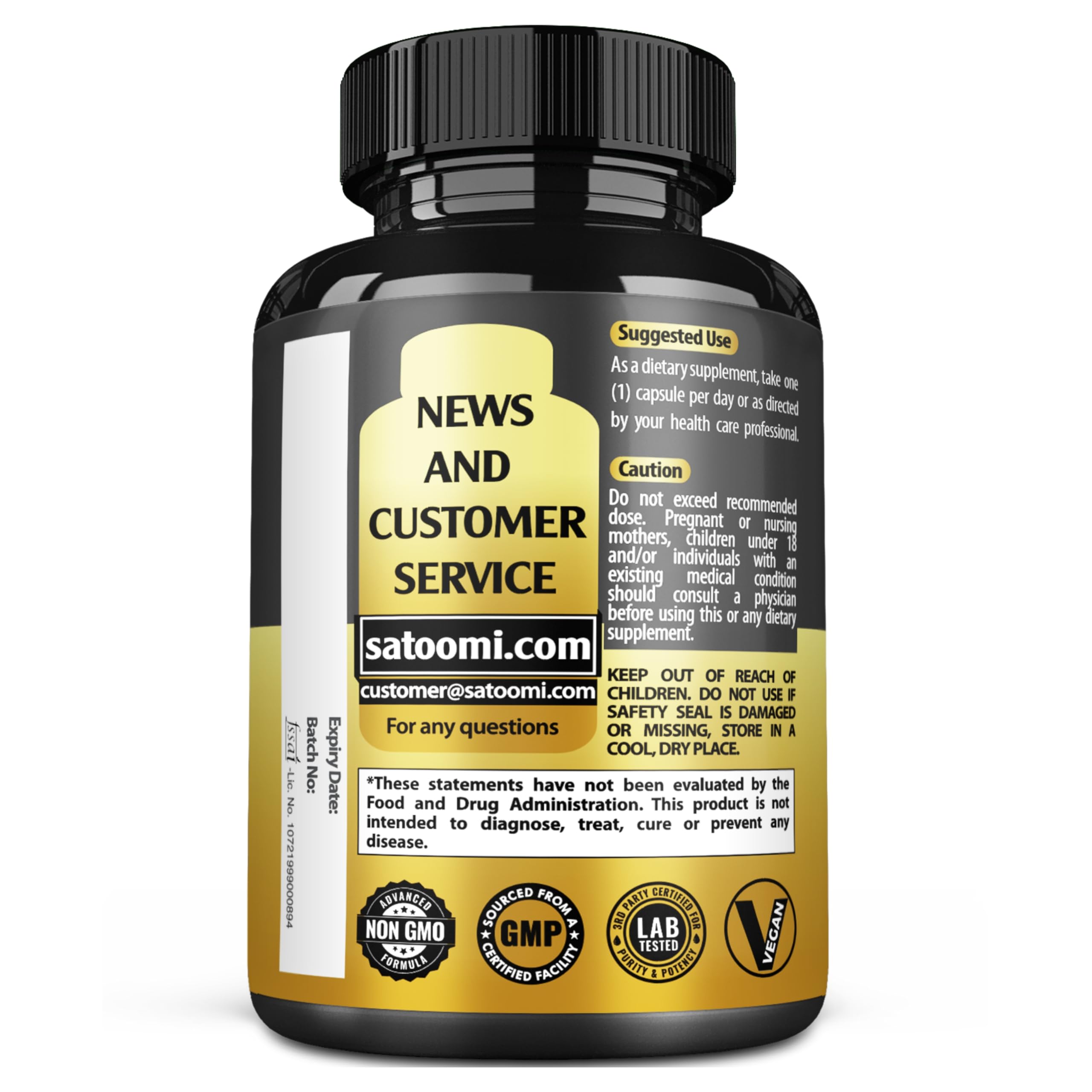 Capsules arranged on a white background