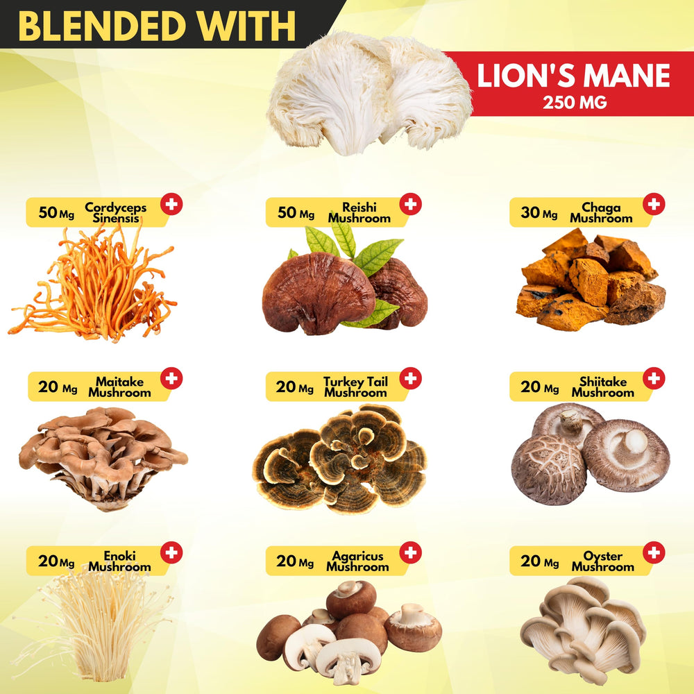 Two-pack packaging of Satoomi Mushroom Complex capsules