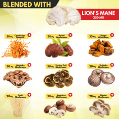 Two-pack packaging of Satoomi Mushroom Complex capsules