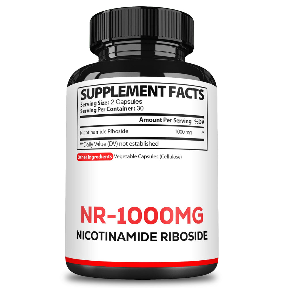 60 vegan capsules designed for daily NR support