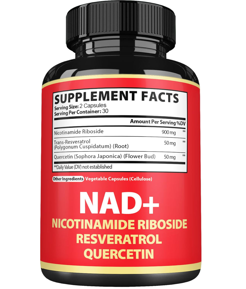 Icons representing third-party testing and vegan, non-GMO quality